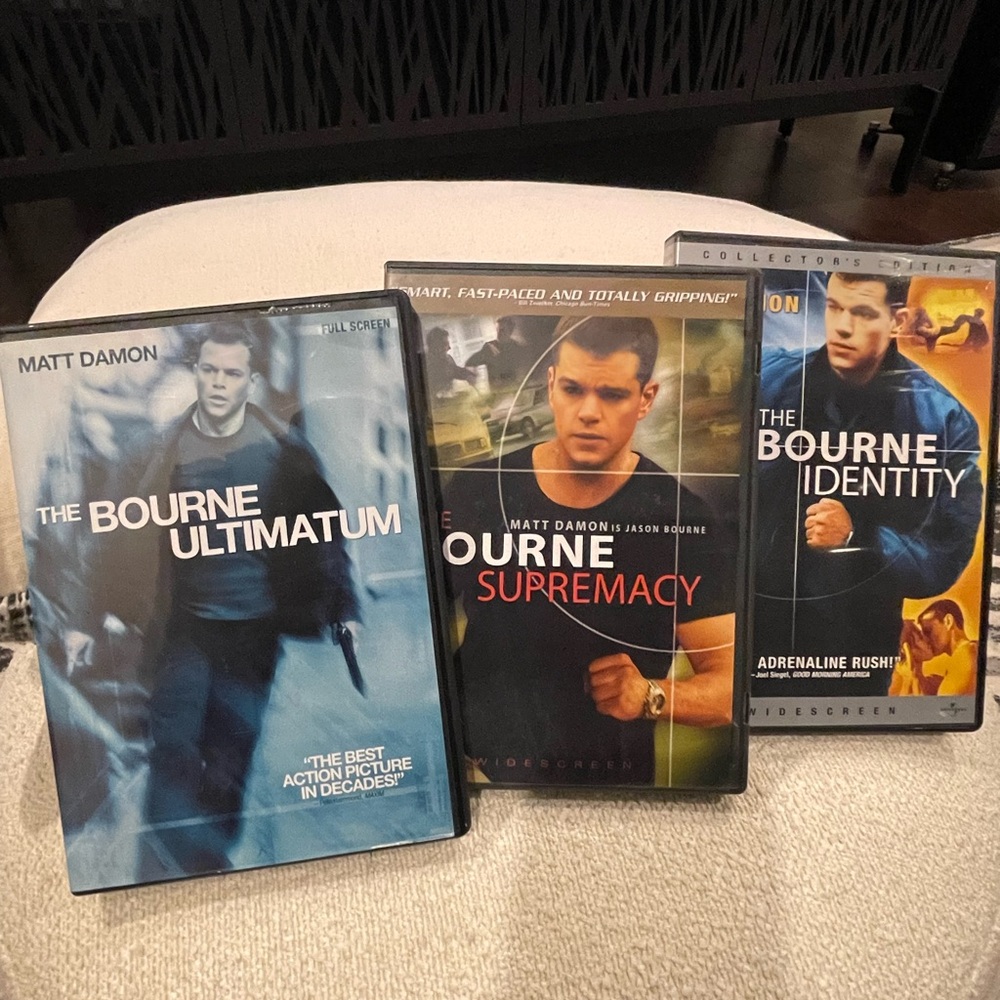 The Bourne Trilogy DVD Set